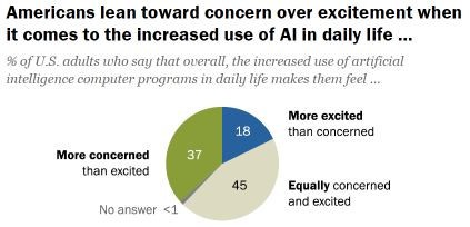 Pew Research Center: Concern over Excitment